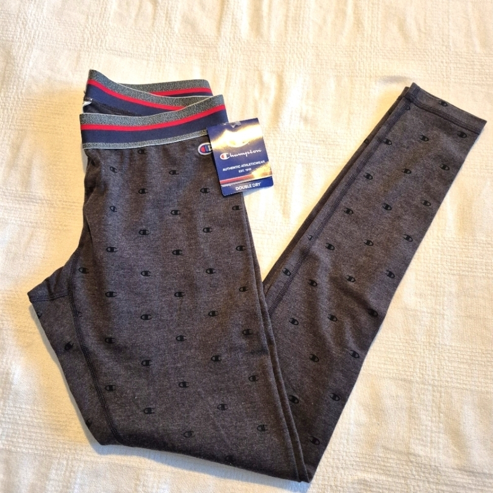 Champion women's size Small elastic waisted leggings cotton blend NWT